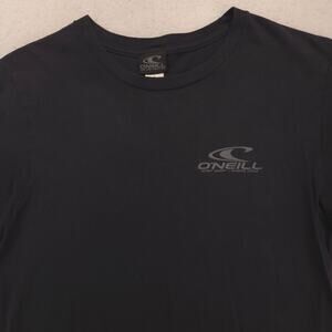 ONeill Casual Crew Neck Short Sleeve Graphic T Shirt Mens Size Medium M Black